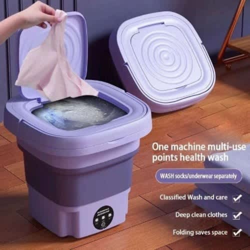 Mini Foldable Washing Machine- 48w - View 1