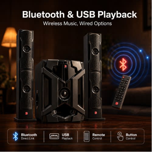 Dj-669 High Class Home Cinema System – De Senior Sound System With Classy Design - View 6