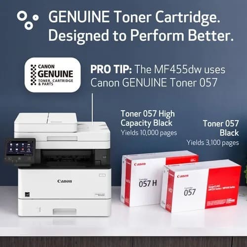 I-sensys Mf455dw A4 Mono Multifunction Laser Printer - View 3