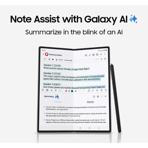 Galaxy Z Fold 6 - 512GB - 12GB - 5g Smartphone - Foldable Display - 4450mAh - View 2