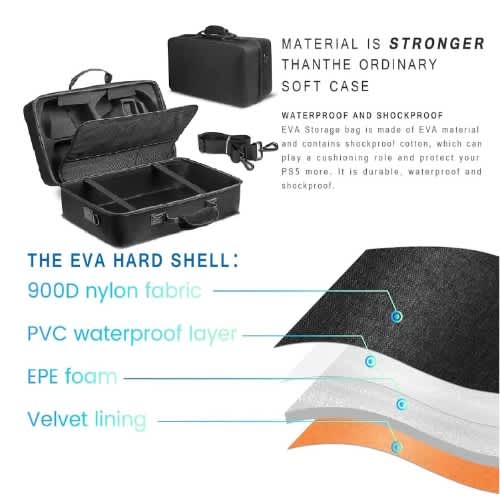Ps5 Slim Bag - black - View 3