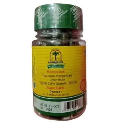 Habbatus Sauda 100% Natural Blackseed Capsules -600mg - View 2