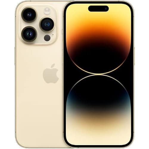 Iphone 14 Pro - 6.1" - 128GB ROM - 6GB RAM - 1 Sim + Esim - 5g - 3200mAh - Gold - Renewed - View 1