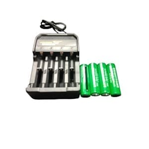 4 Slot Usb Digital Charger + 3.7v Rechargeable Battery X 4 - View 2