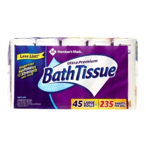 Premium Soft Bath Tissue - 235 Sheets - 45 Rolls - View 1