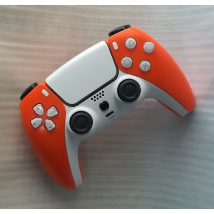 PS4 Playx Wireless Controller - Compatible With PS5 - Orange - View 1