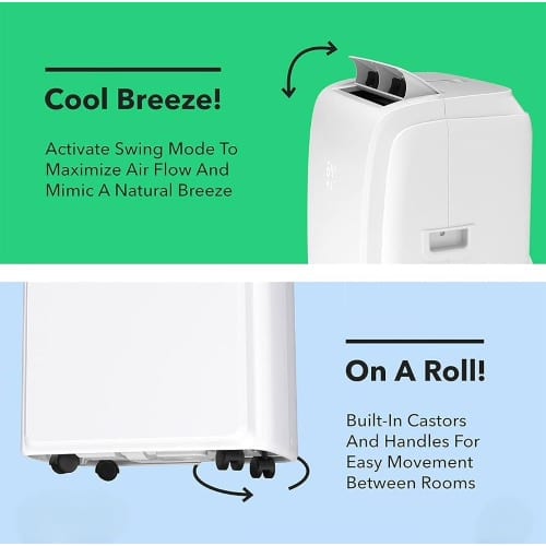 Windpia Commercial Cool Doe - 10000 Btu Ashrae - Air Conditioner With Remote - 1.5hp - View 6