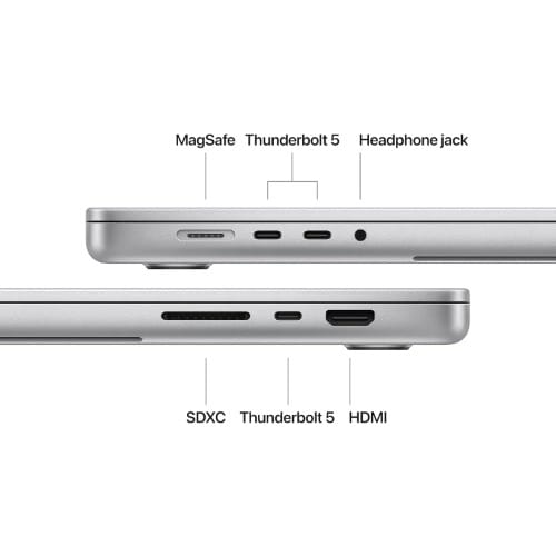 MacBook Pro with M4 Max Chip With 16 Core CPU And 40 Core GPU 1TB SSD Silver 16inc - View 3