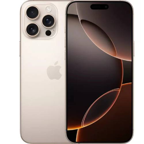 iPhone 16 Pro - 6.3" - 256GB ROM - 8GB RAM - Single Sim – 5G - 3582mAh – Desert Titanium