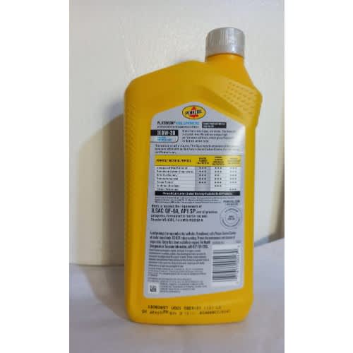 0w-20 Platinum Full Synthetic - 1l - View 4