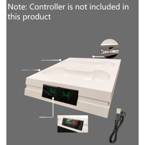 Charger For Ps5 Game Pad Controllers- White - View 4