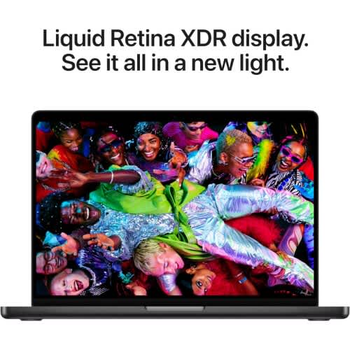 2025 Macbook Pro 14-inch Laptop - M5 Chip- 512GB SSD- 16GB RAM - Liquid Retina Xdr Display - View 3
