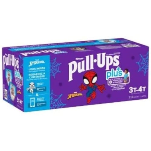Pull Ups plus for boys 3T- 4T  116 ct - View 3