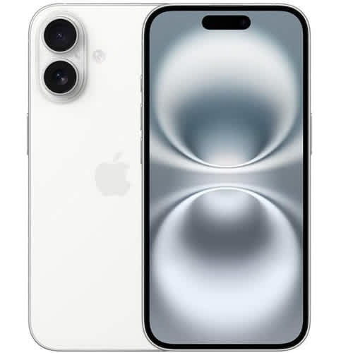 IPhone 16 - 6.1" - 128GB ROM - 8GB RAM - Single Sim - 5g - 3561mAh - White - View 1