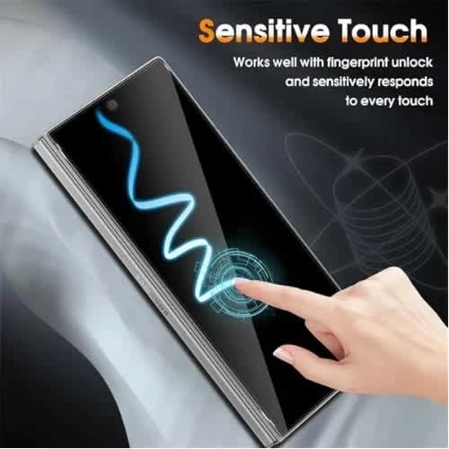 Galaxy Z Fold 8 Ultra Front Outer Screen Privacy Tempered Glass - View 4