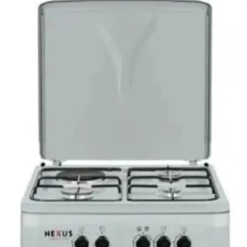 Nexus Gas Cooker - 3 Gas Burners + 1 Electric Hotplate - Nx-6004s - View 3