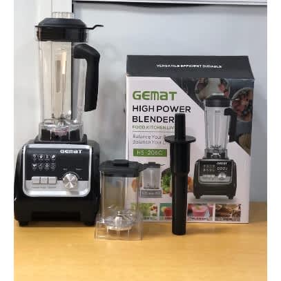 Heavy Duty Professional Blender - 3000w & 2Ltr Jar, 600ml Cup