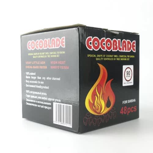 Cocobrick Premium Coconut Charcoal Cubes – 48 Pieces - View 3