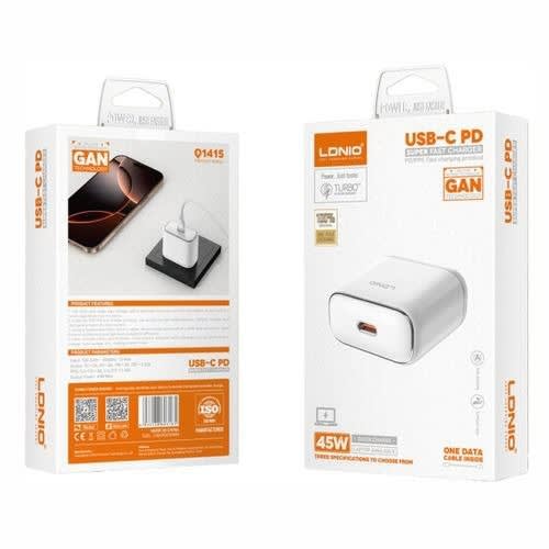 Ldnio Q1415 Usb-c Pd Fast Charger - 45w - View 2