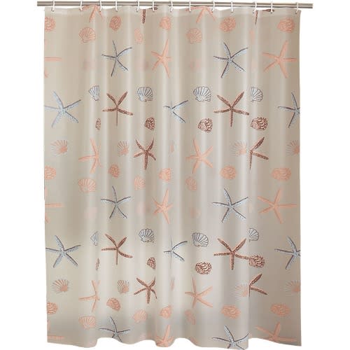 Shower Curtain With 12 Rings - View 1