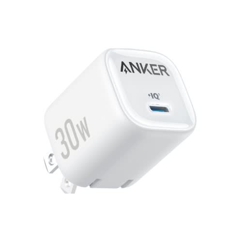 Anker - 30W - USB Type-C Charger - White - View 3