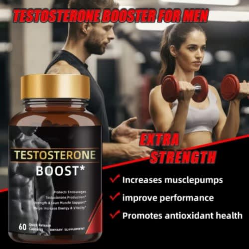 Testosterone Boost - Strength & Performance In Every Capsule - 60 Capsules - View 2