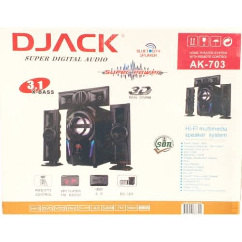 Djack Ak-703 3.1 Channel Home Theater System /3d Surround Sound/super X-bass - View 2