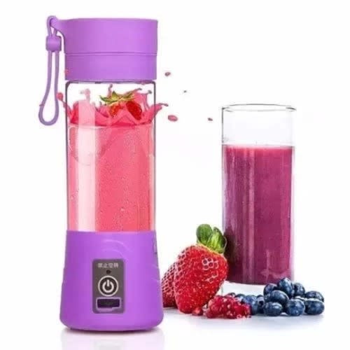 Rechargable Portable Usb Juice Blender - purple - View 1