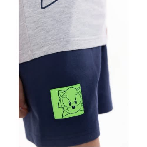 Sonic The Hedgehog Boys Graphic T-shirt And Shorts 2-piece Set - View 3