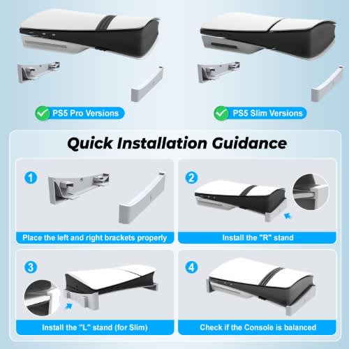 Horizontal Stand For Ps5 Slim & Pro - View 9