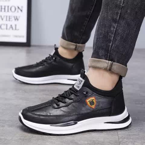 Men's Sneakers - Black - View 4