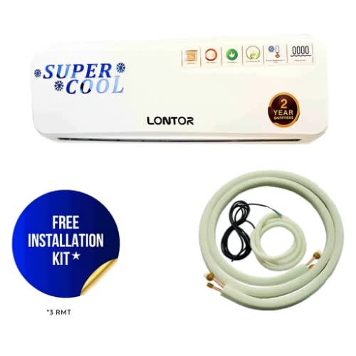 Ac 1.5hp Horse Power Split Air Conditioner Energy Saving With Installation Kit And Wall Bracket - View 5