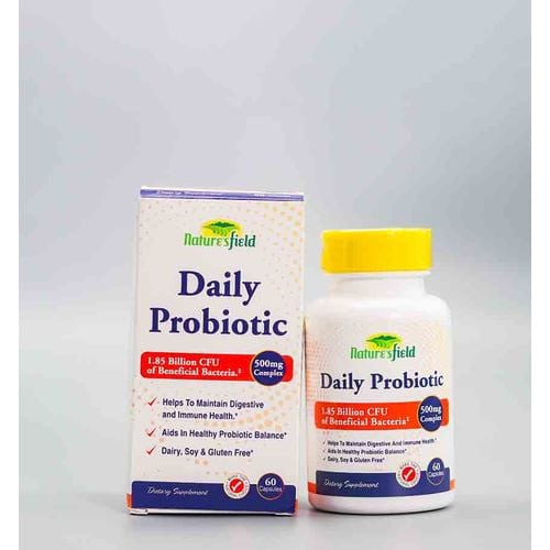 Daily Probiotics 1.85 Billion Cfu -60 Capsules - View 1