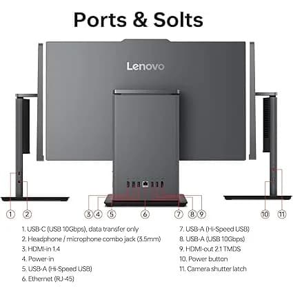 Thinkcentre Neo 50a-24 Gen 5 - 24" Fhd - Core 7 240h - 16gb Ram - 512gb Ssd - Freedos - View 2