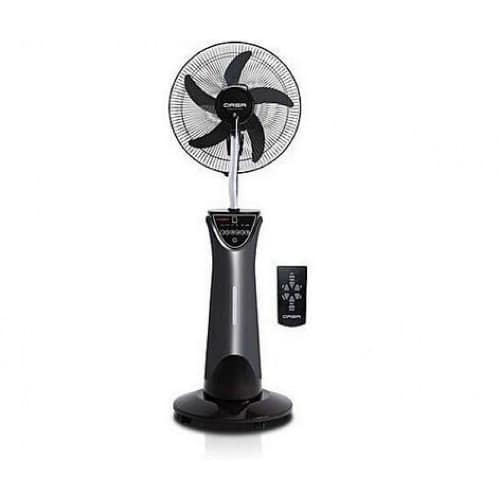 Rechargeable Water Mist Fan With Remote Control - 16" - 80W - View 1