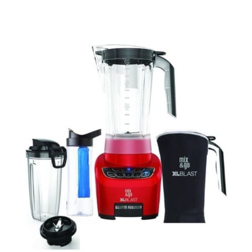 George Foreman Blender & Smoothie Maker Mix & Go Xl Blast Bench Digital - 800w - View 2