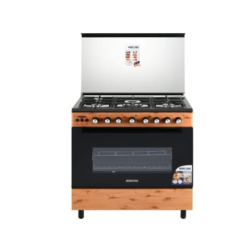 Auto Ignition 5 Gas Burner Cooker With Oven And Grill - 60x90cm - View 1