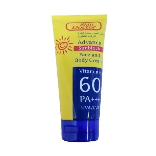 Skin Doctor Advance Sunblock Face And Body Cream Spf 60 - 150g - View 2