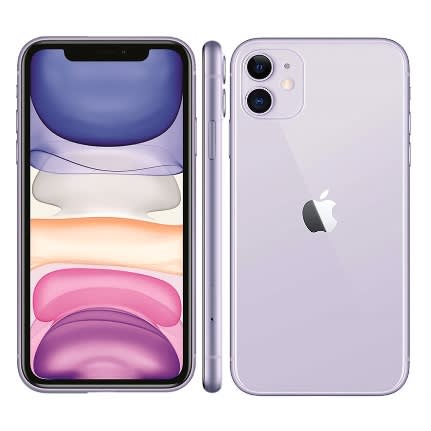 Iphone 11 - 6.1" - 128gb Rom + 4gb Ram - Wifi + 4g - Nano Sim - 3110mah - Purple - Renewed - View 1