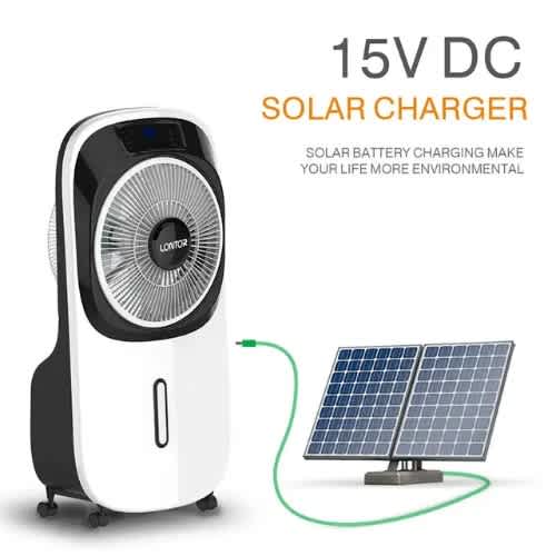 Rechargeable Air Cooler Water Mist Fan With Remote Control-cf041 - View 2