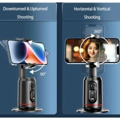 Q02 360 Auto Face Tracking Phone Holder/selfie Stick - View 3