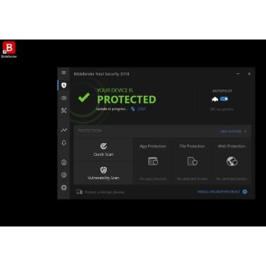 Bitdefender Total Security Multiplatform 25 Devices 2 Years - View 2