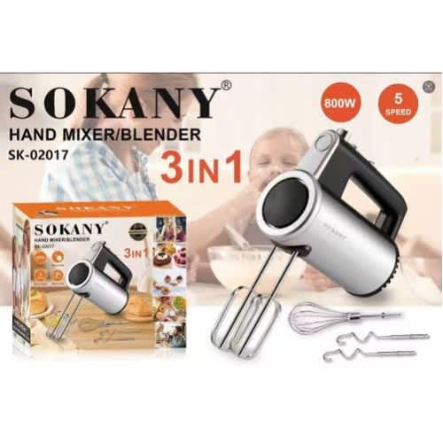 Electric 3 In 1 Mixer - 800W