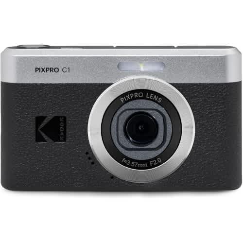 Pixpro C1 Digital Camera- 13mp Compact Point & Shoot - Black - View 2