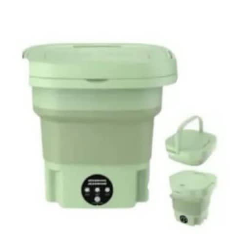Powerful Mini Washing Machine - Green - View 3