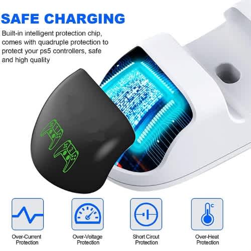 Charging Dock For Ps5 Controller Pads - View 6