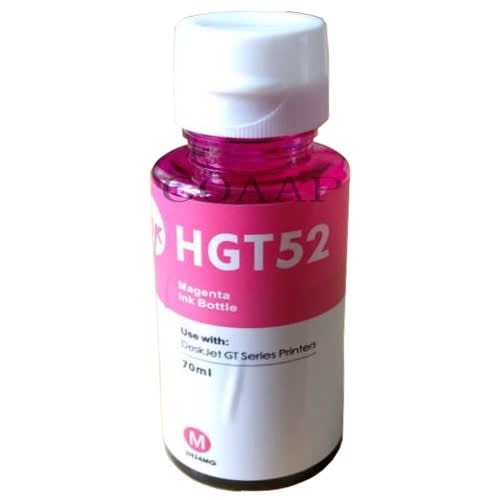 Hp Gt52 Compatible Ink Bottle - Magenta - View 3