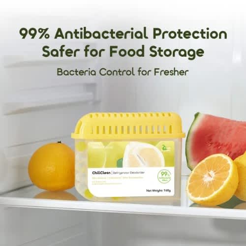 Chillclean Natural Pomelo Scent Anti-bacteria Refrigerator Deodorizer - 160g - View 4