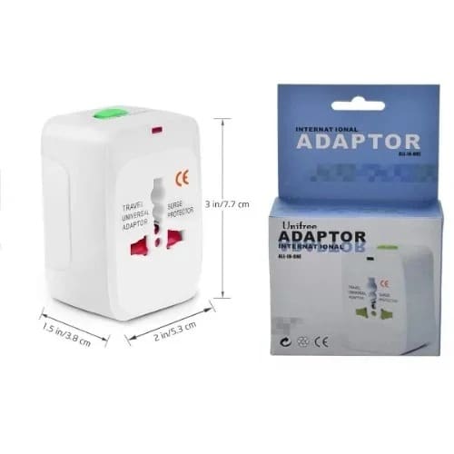 All In One Plug Adaptor And Surge Protector
