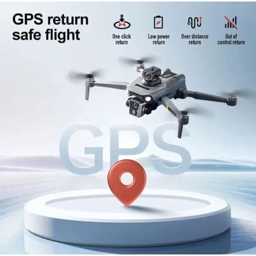 Drone K19 Max GPS Dual Camera 5G Remote Control  Airdrop 4.5 inch Screen Display - View 6